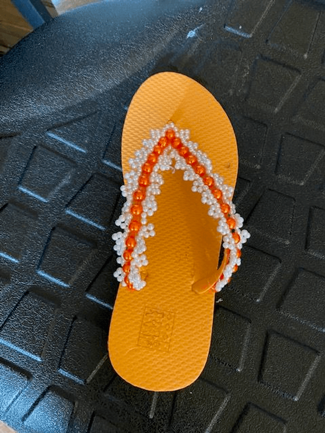 Tongs Orange