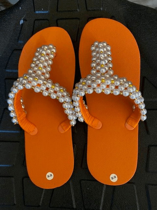 Tongs Orange
