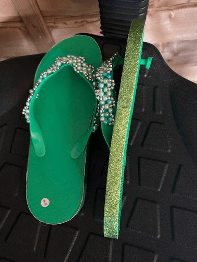 Tongs Vertes